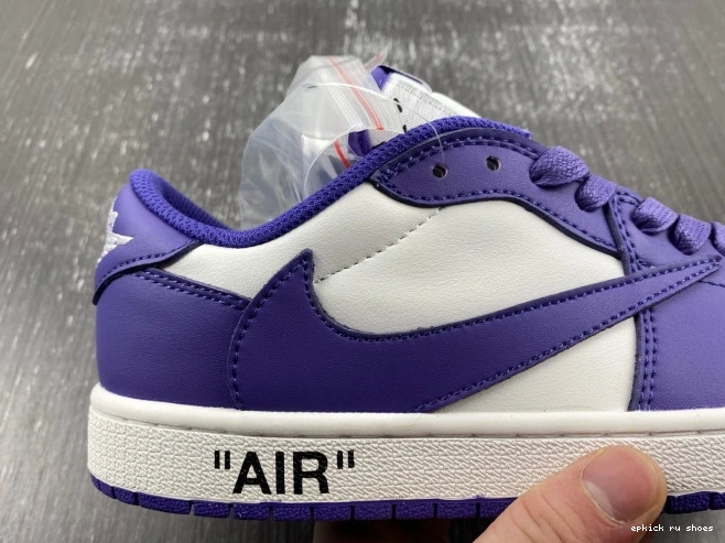Cheap OFF-WHITE AIR SCOTT JORDAN CUSTOM X TRAVIS 1 X DM7890-386 0804